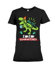 MY 55th Birthday t-rex Premium Fit Ladies Tee tile