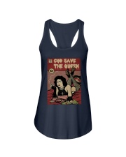 God save the Queen Ladies Flowy Tank tile