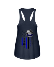BACK THE BLUE Ladies Flowy Tank tile