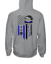 BACK THE BLUE Hooded Sweatshirt tile