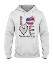 LITERATURE TEACHER Hooded Sweatshirt tile