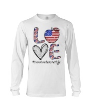 LITERATURE TEACHER Long Sleeve Tee tile