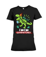 MY 11th Birthday t-rex Premium Fit Ladies Tee tile