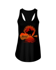 HELLO DARKNESS MY OLD FRIEND Ladies Flowy Tank tile