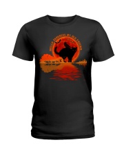 HELLO DARKNESS MY OLD FRIEND Ladies T-Shirt tile