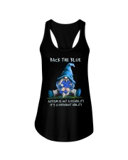 BACK THE BLUE Ladies Flowy Tank tile