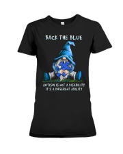 BACK THE BLUE Premium Fit Ladies Tee tile