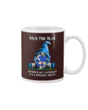 BACK THE BLUE Mug tile