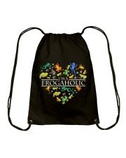 Frogaholic Drawstring Bag tile
