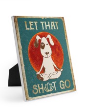 LET THAT SH GO Easel-Back Gallery Wrapped Canvas tile