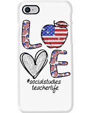 SOCIAL STUDIES TEACHER Phone Case tile