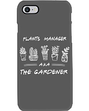 PLANTS MANAGER AKA THE GARDENER Phone Case tile