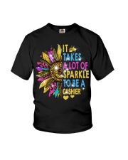 It takes a lot of sparkle to be a cashier Youth T-Shirt tile