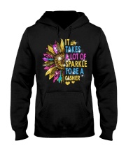 It takes a lot of sparkle to be a cashier Hooded Sweatshirt tile