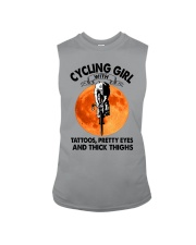 CYCLING GIRL WITH TATTOOS PRETTY EYES Sleeveless Tee tile