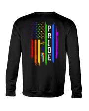 PRIDE AMERICAN FLAG Crewneck Sweatshirt tile