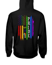 PRIDE AMERICAN FLAG Hooded Sweatshirt tile