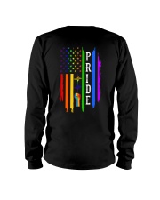PRIDE AMERICAN FLAG Long Sleeve Tee tile