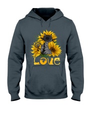 LOVE CAT SUNFLOWER Hooded Sweatshirt tile