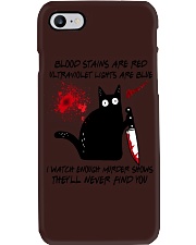 BLOOD STAINS ARE RED Phone Case tile