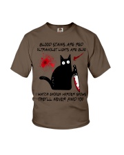 BLOOD STAINS ARE RED Youth T-Shirt tile