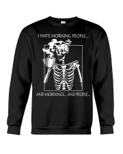 I HATE MORNING PEOPLE Crewneck Sweatshirt tile