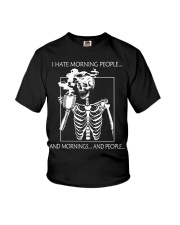 I HATE MORNING PEOPLE Youth T-Shirt tile