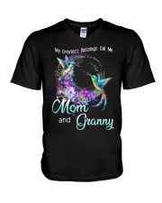 MOM AND GRANNY V-Neck T-Shirt tile