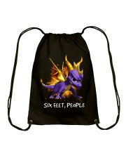 SIX FEET PEOPLE Drawstring Bag tile