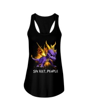 SIX FEET PEOPLE Ladies Flowy Tank tile