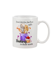 BORN WITH BAKING Mug tile