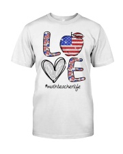 MATH TEACHER Premium Fit Mens Tee tile