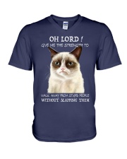 Oh Lord V-Neck T-Shirt tile