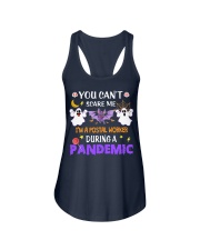 You Can't Scare Me - Postal Worker Ladies Flowy Tank tile