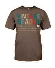 VINTAGE READER Classic T-Shirt tile