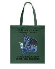 Let me pour you Tote Bag tile