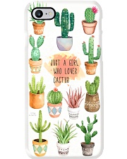 JUST A GIRL WHO LOVES CACTUS Phone Case i-phone-8-case