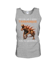 EXCUSE ME I NEED TARRASQUE YOU Unisex Tank tile