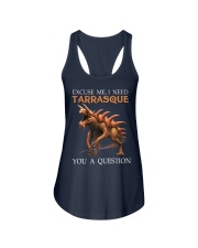 EXCUSE ME I NEED TARRASQUE YOU Ladies Flowy Tank tile