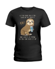 Let Me Pour You a Tall Glass Ladies T-Shirt tile