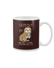 Let Me Pour You a Tall Glass Mug tile