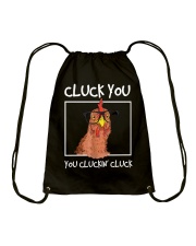 CLUCK YOU Drawstring Bag tile