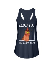 CLUCK YOU Ladies Flowy Tank tile