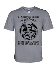 Let Me Pour You V-Neck T-Shirt tile