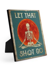LET THAT SH GO Easel-Back Gallery Wrapped Canvas tile