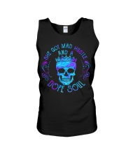 SHE GOT MAD HUSTLE AND A DOPE SOUL Unisex Tank tile