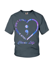 CHOOSE LIFE YOUR STORY ISN'T OVER Youth T-Shirt tile