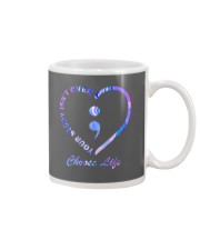 CHOOSE LIFE YOUR STORY ISN'T OVER Mug tile