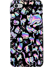 Holographic Cat PC Phone Case i-phone-7-case