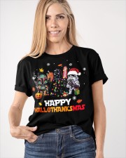 Happy Hallothanksmas Classic T-Shirt apparel-classic-tshirt-lifestyle-front-100